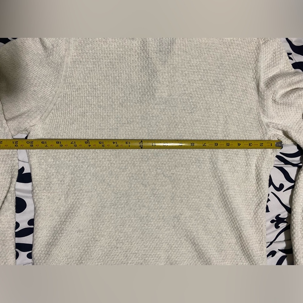 🔥NWOT Mens Tasso Elba Cream pullover Sweater- size L - Picture 7 of 10